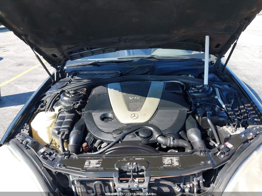 2004 Mercedes-Benz S 600 VIN: WDBNG76J84A388166 Lot: 43661717