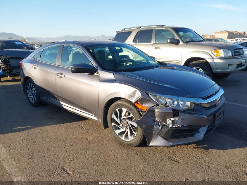 2016 Honda Civic Ex VIN: 19XFC2F71GE062512 Lot: 43661736