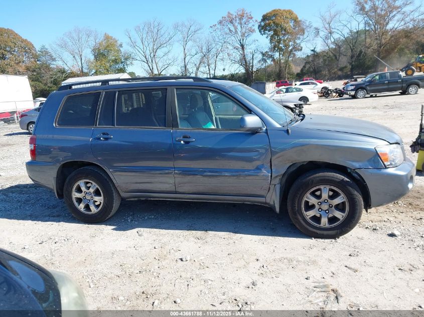 2004 Toyota Highlander V6 VIN: JTEGP21A440025997 Lot: 43661788