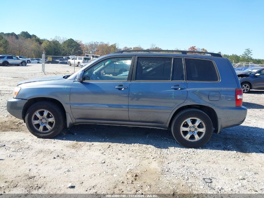 2004 Toyota Highlander V6 VIN: JTEGP21A440025997 Lot: 43661788