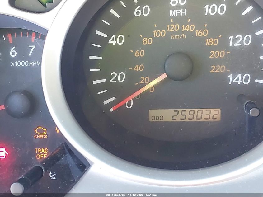 2004 Toyota Highlander V6 VIN: JTEGP21A440025997 Lot: 43661788