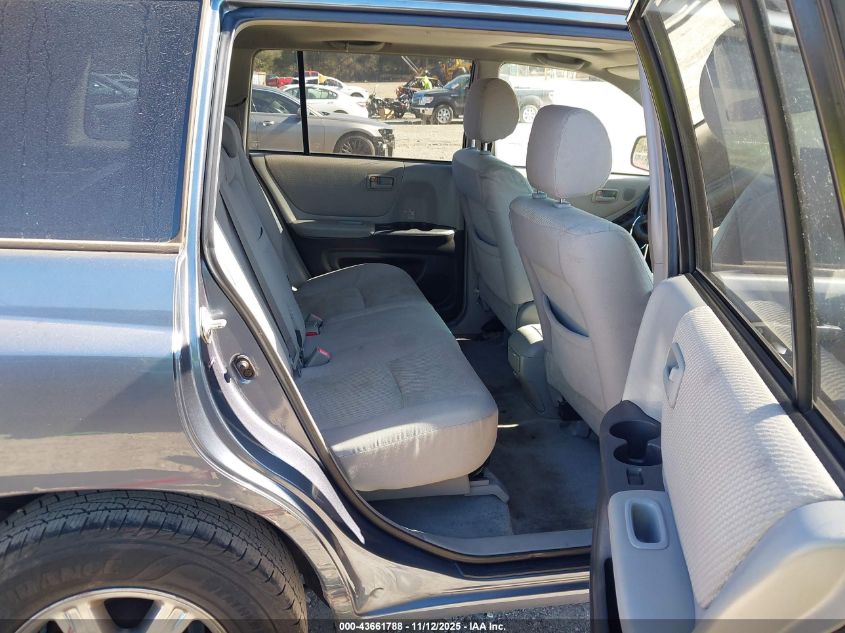 2004 Toyota Highlander V6 VIN: JTEGP21A440025997 Lot: 43661788