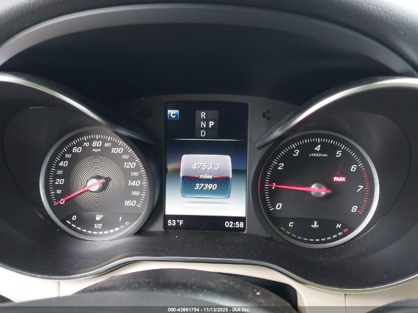 2019 Mercedes-Benz Glc 300 4Matic VIN: WDC0G4KB8KV177087 Lot: 43661794