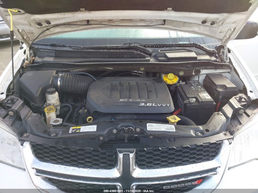 2017 Dodge Grand Caravan Se VIN: 2C4RDGBG5HR606622 Lot: 43661801