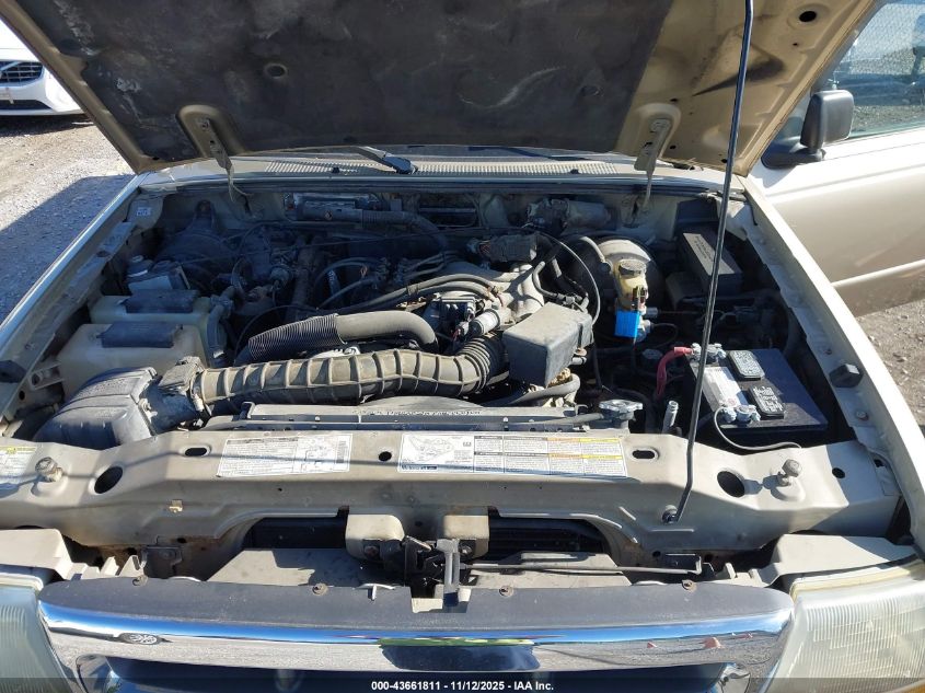 2000 Ford Ranger Super Cab VIN: 1FCYR14V4YTA89134 Lot: 43661811