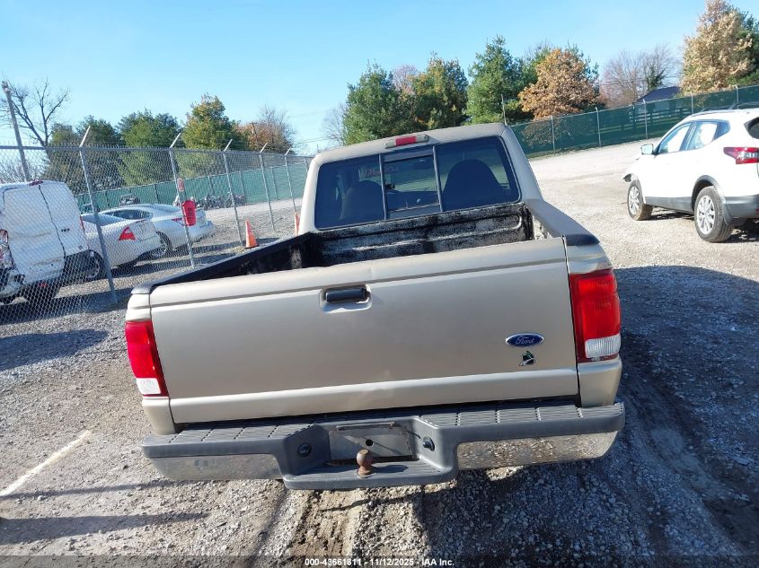 2000 Ford Ranger Super Cab VIN: 1FCYR14V4YTA89134 Lot: 43661811