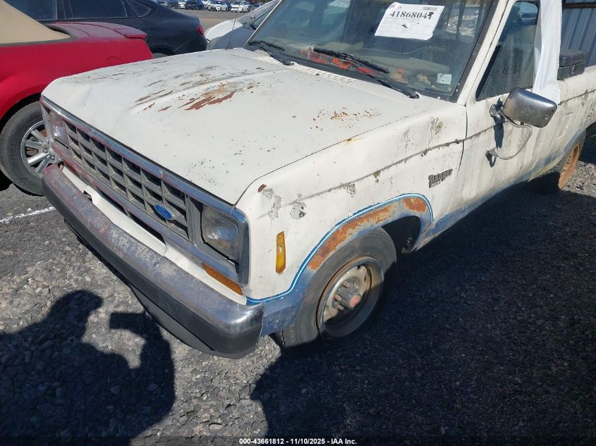 1988 Ford Ranger VIN: 1FTBR10T2JUC34875 Lot: 43661812