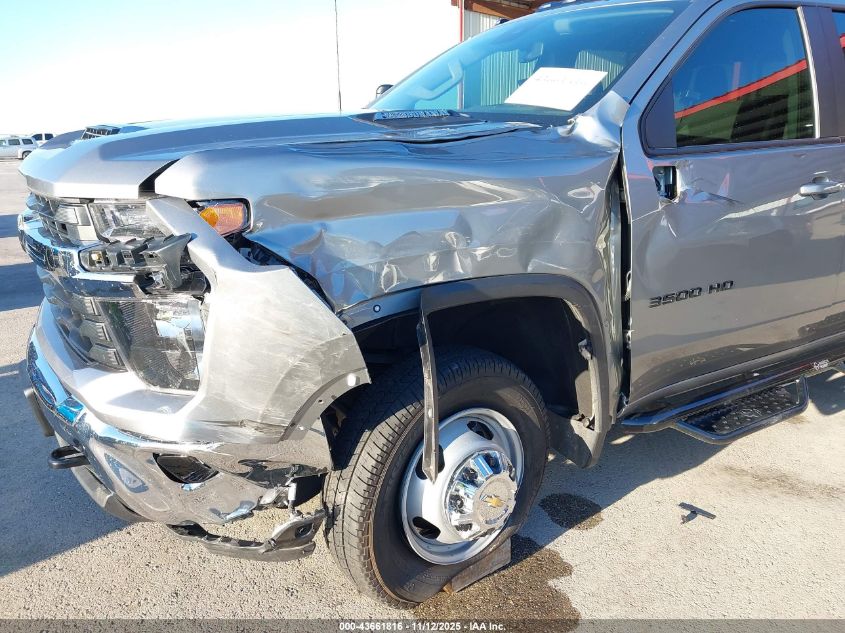 2025 Chevrolet Silverado 3500Hd 4Wd Long Bed Lt VIN: 1GC4KTEY5SF152058 Lot: 43661816