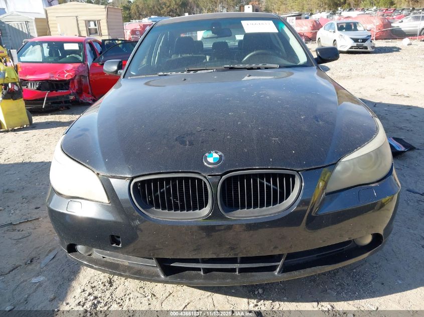 2006 BMW 550I VIN: WBANB53556CP02128 Lot: 43661837