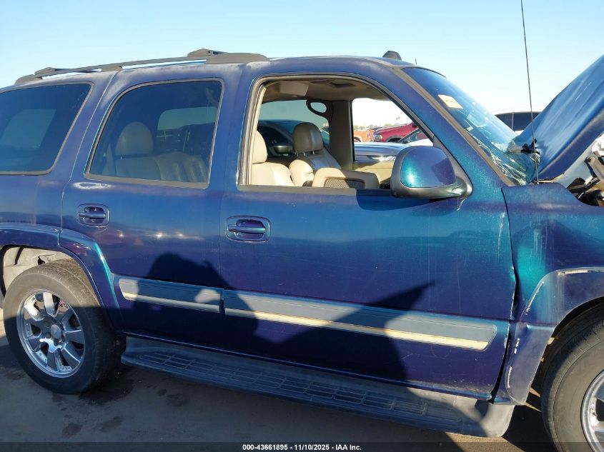 2005 Chevrolet Tahoe Lt VIN: 1GNEC13T75R144714 Lot: 43661895