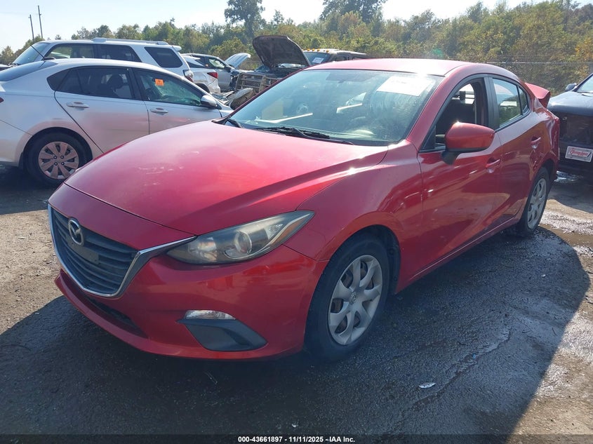 JM1BM1U70F1226732 2015 MAZDA 3 photo no. 2