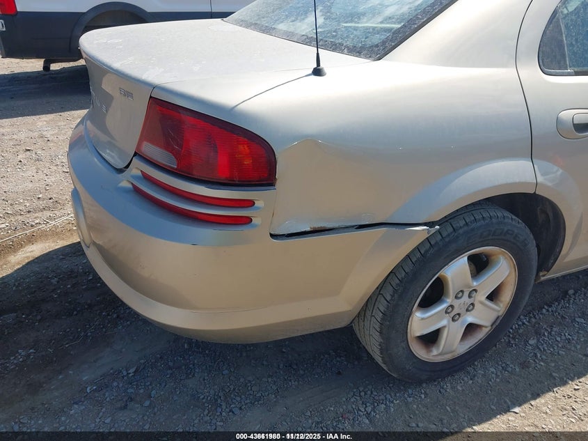 2002 Dodge Stratus Se Plus VIN: 1B3AL46R72N167004 Lot: 43661980