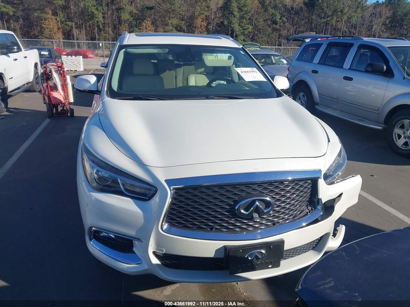 2020 Infiniti Qx60 Luxe Awd VIN: 5N1DL0MM9LC514059 Lot: 43661992