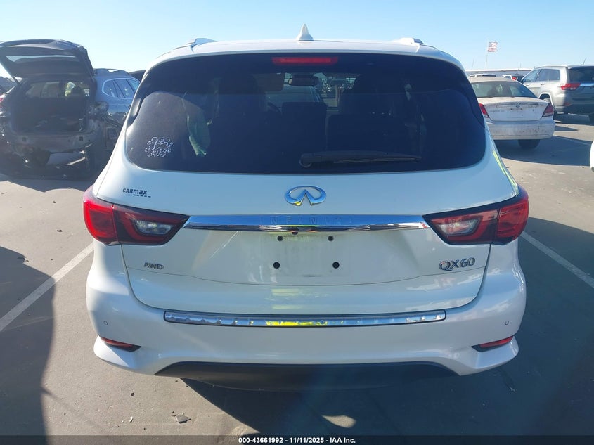 2020 Infiniti Qx60 Luxe Awd VIN: 5N1DL0MM9LC514059 Lot: 43661992
