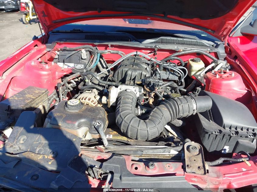 2006 Ford Mustang V6 VIN: 1ZVFT80N165250724 Lot: 43662006