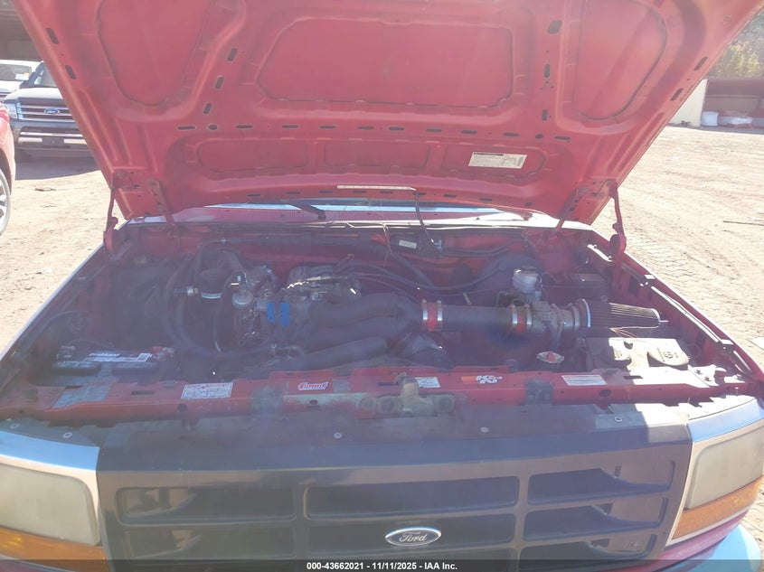 1995 Ford F150 VIN: 2FTEF15N5SCA33277 Lot: 43662021