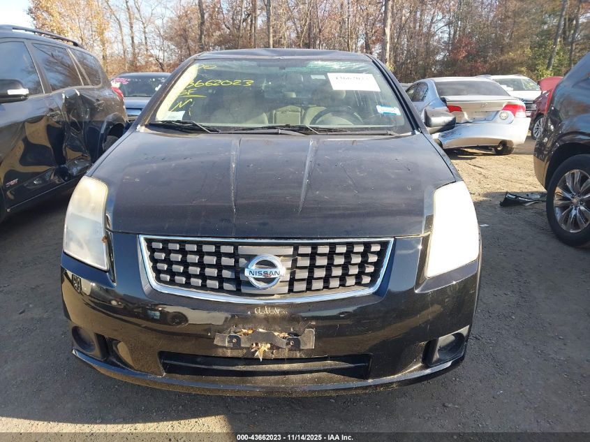 2007 Nissan Sentra 2.0S VIN: 3N1AB61E87L646818 Lot: 43662023