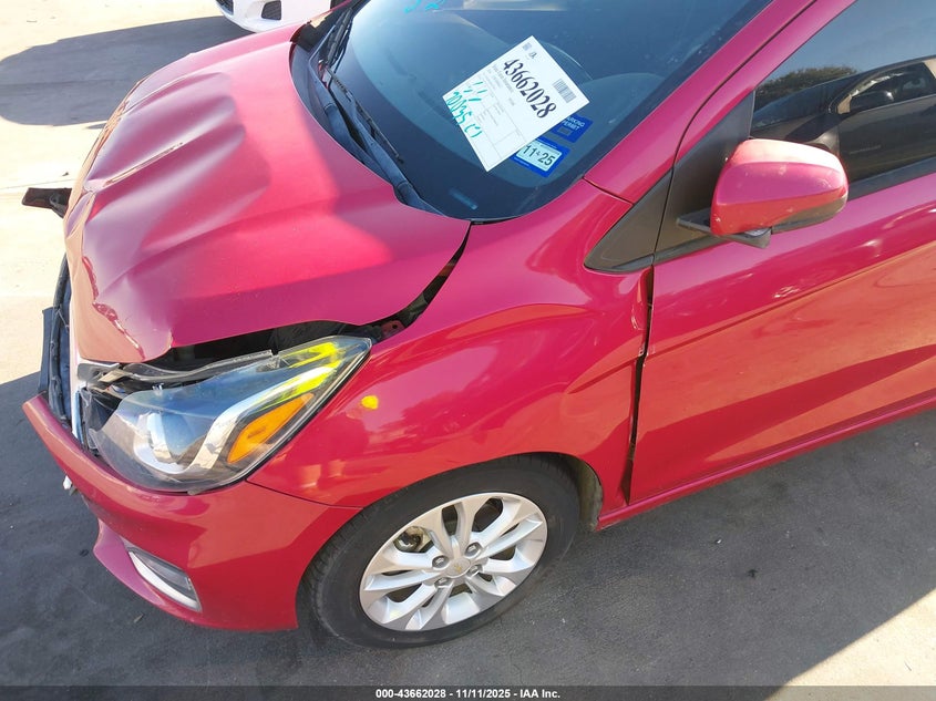 2020 Chevrolet Spark Fwd 1Lt Automatic VIN: KL8CD6SA8LC415007 Lot: 43662028