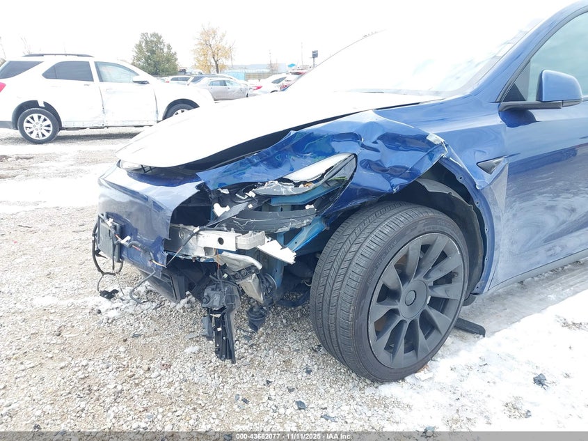 2020 Tesla Model Y VIN: 5YJYGDEF6LF002246 Lot: 43662077