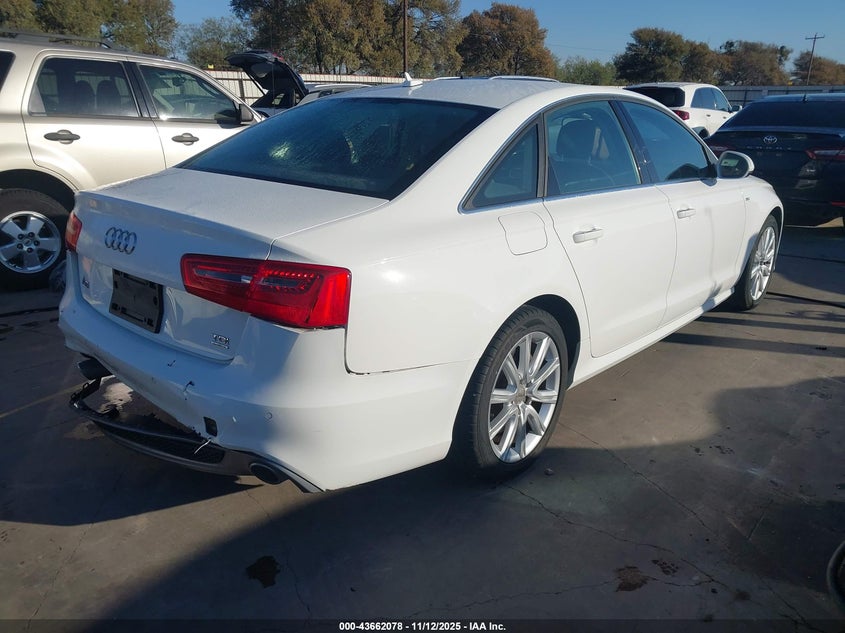 2014 AUDI A6 3.0 TDI PREMIUM PLUS WAUHMAFC8EN115466
