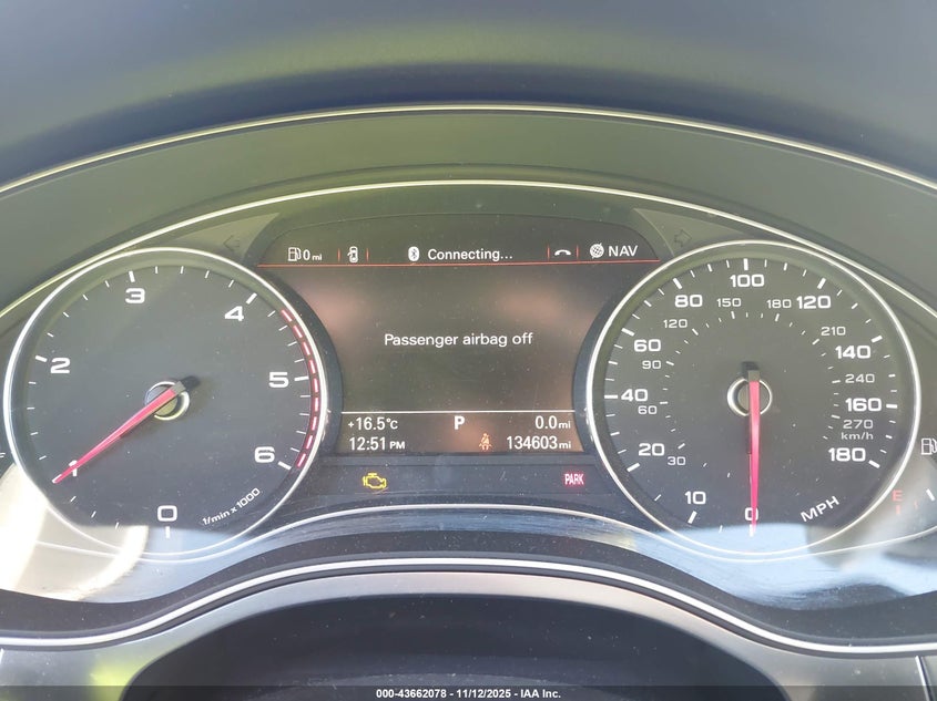 2014 AUDI A6 3.0 TDI PREMIUM PLUS WAUHMAFC8EN115466