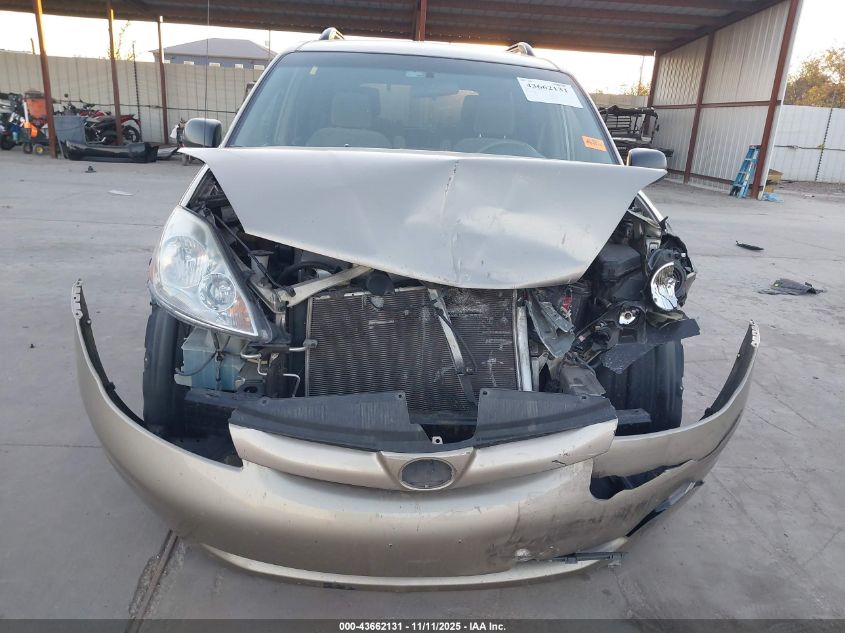 2008 Toyota Sienna Le VIN: 5TDZK23C68S180967 Lot: 43662131