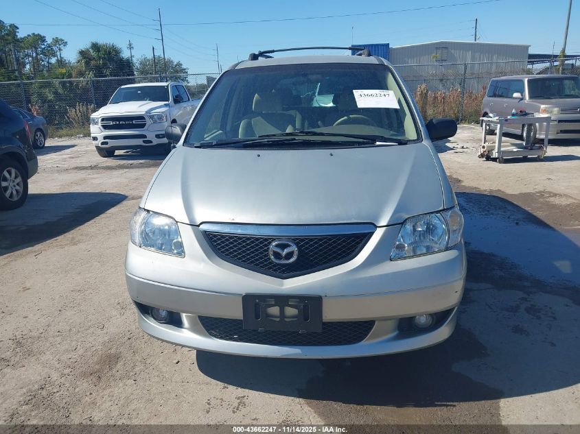 2002 Mazda Mpv Es/Lx VIN: JM3LW28J020313452 Lot: 43662247