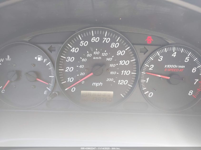 2002 Mazda Mpv Es/Lx VIN: JM3LW28J020313452 Lot: 43662247