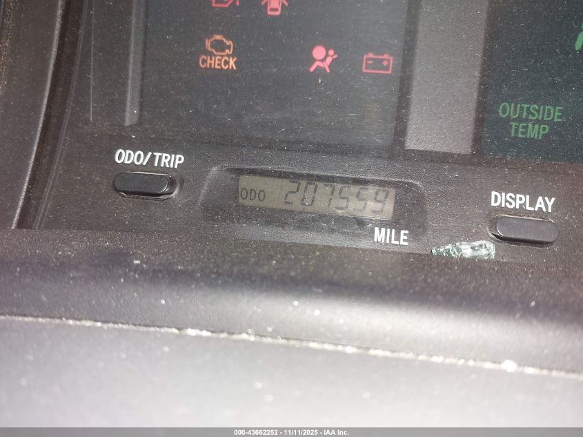 2002 Toyota Avalon Xls VIN: 4T1BF28B92U257061 Lot: 43662252