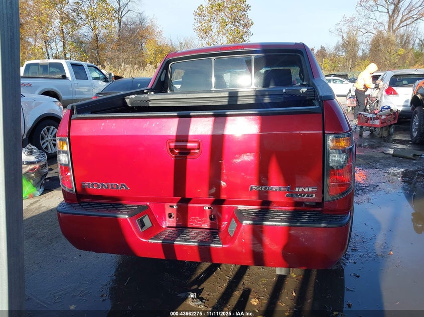 2006 Honda Ridgeline Rtl VIN: 2HJYK16556H513959 Lot: 43662275