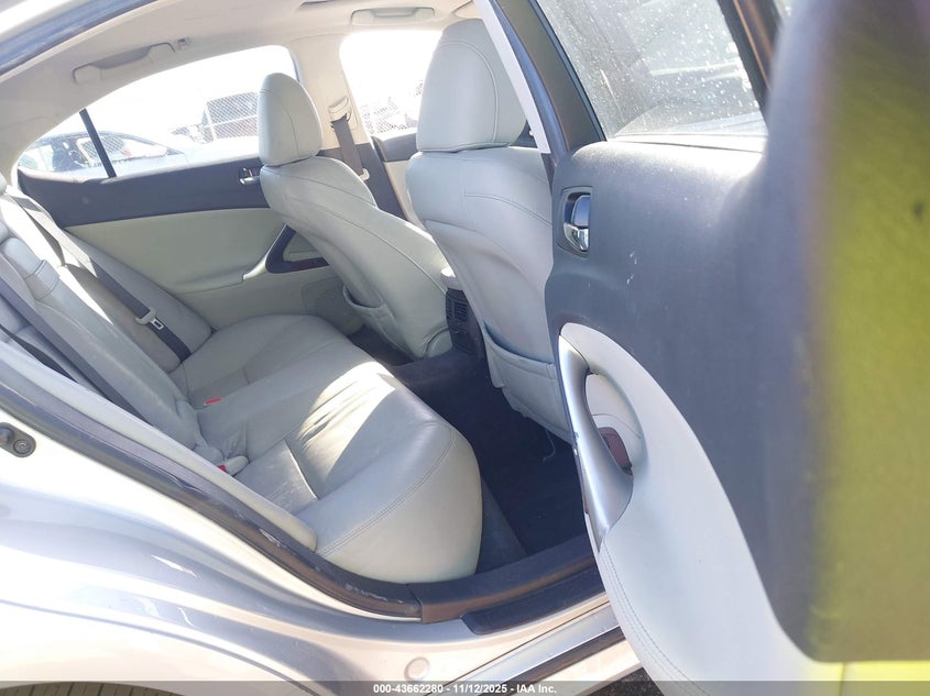 2008 Lexus Is 250 VIN: JTHBK262285061063 Lot: 43662280