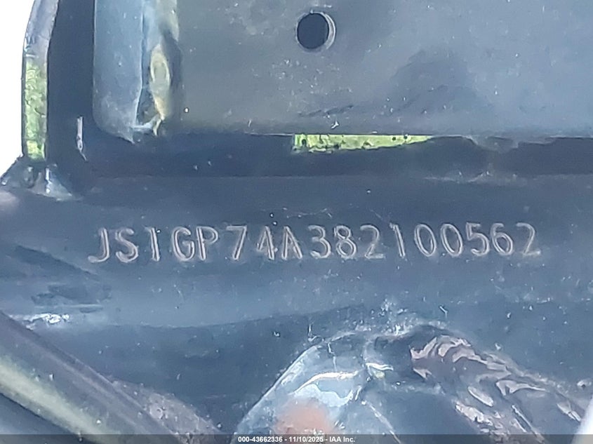 2008 Suzuki Gsx650 F VIN: JS1GP74A382100562 Lot: 43662336