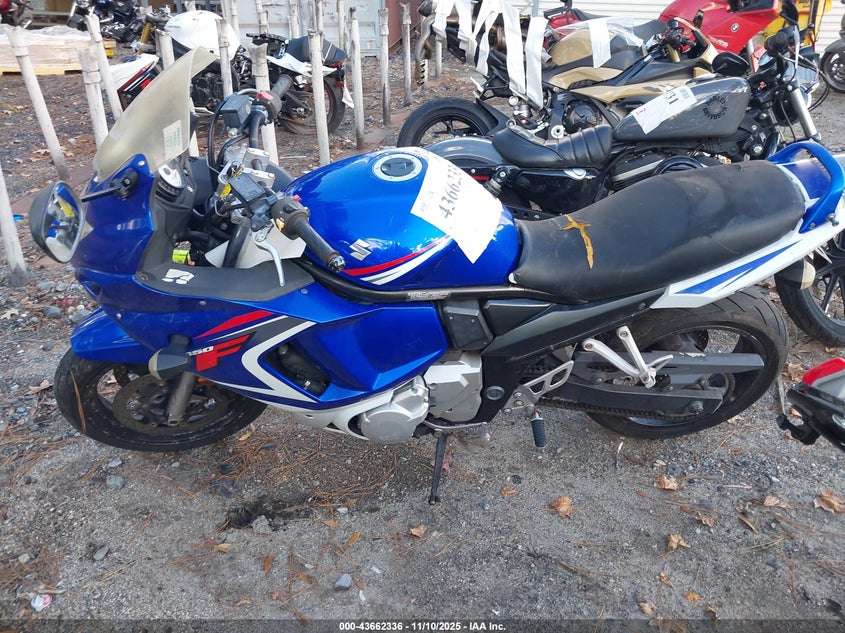 2008 Suzuki Gsx650 F VIN: JS1GP74A382100562 Lot: 43662336