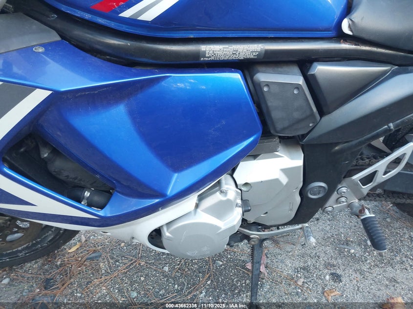 2008 Suzuki Gsx650 F VIN: JS1GP74A382100562 Lot: 43662336