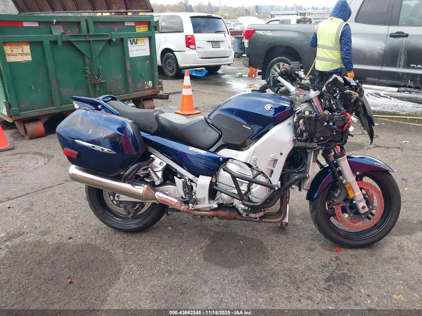 2016 Yamaha Fjr1300 Ac VIN: JYARP29Y6GA000026 Lot: 43662348
