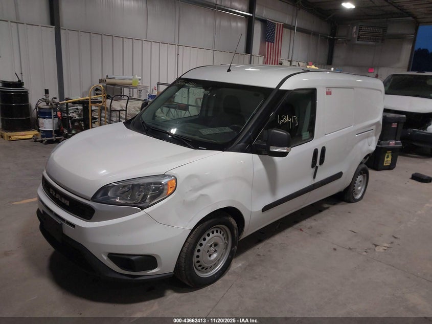Vin: zfb636vp4n6v97686, lot: 44157638, ram promaster city cargo van 20222