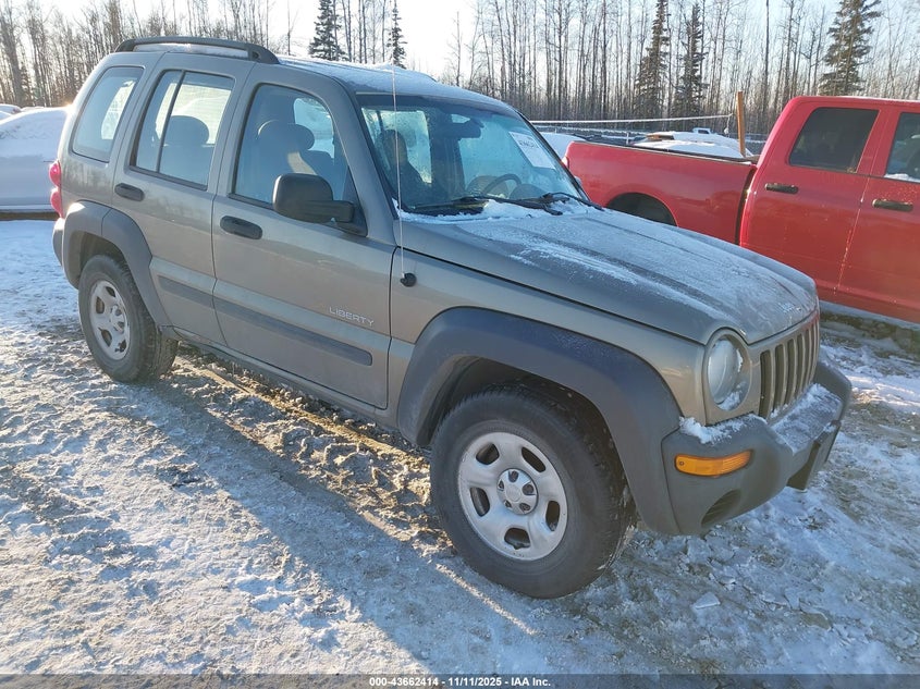 1J4GL48K64W327275 2004 Jeep Liberty Sport auction photo 1