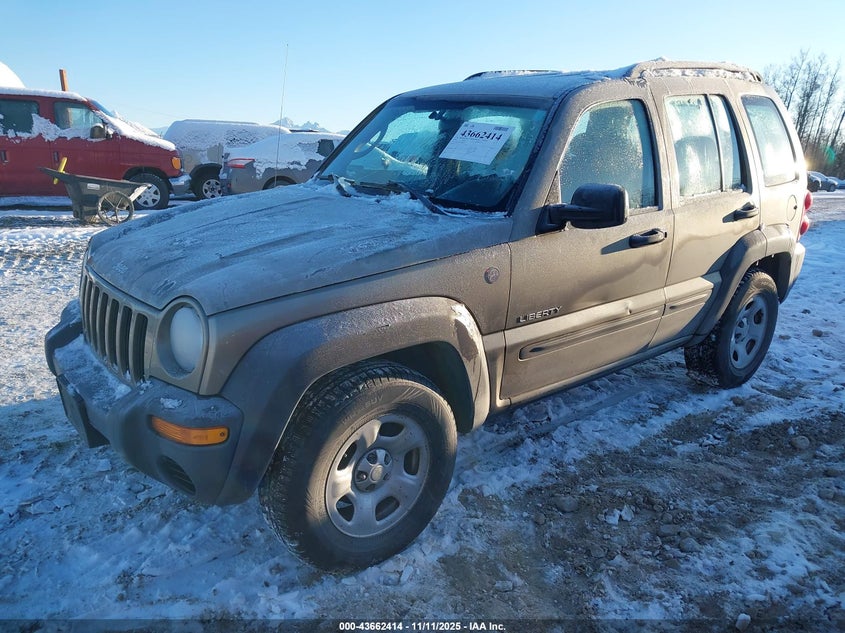 1J4GL48K64W327275 2004 JEEP LIBERTY (NORTH AMERICA) photo no. 2