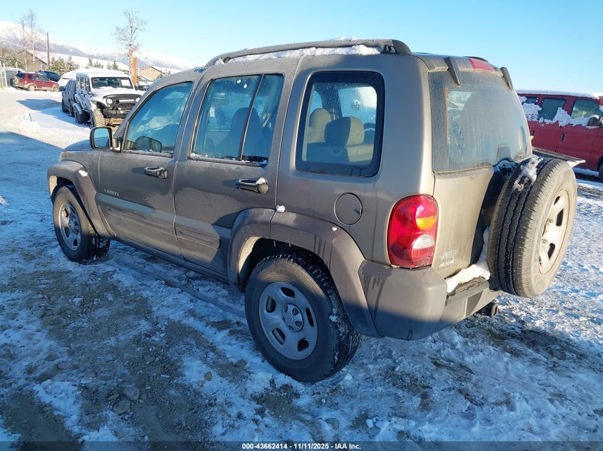 1J4GL48K64W327275 2004 JEEP LIBERTY (NORTH AMERICA) photo no. 3