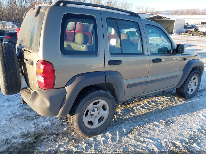 1J4GL48K64W327275 2004 JEEP LIBERTY (NORTH AMERICA) photo no. 4