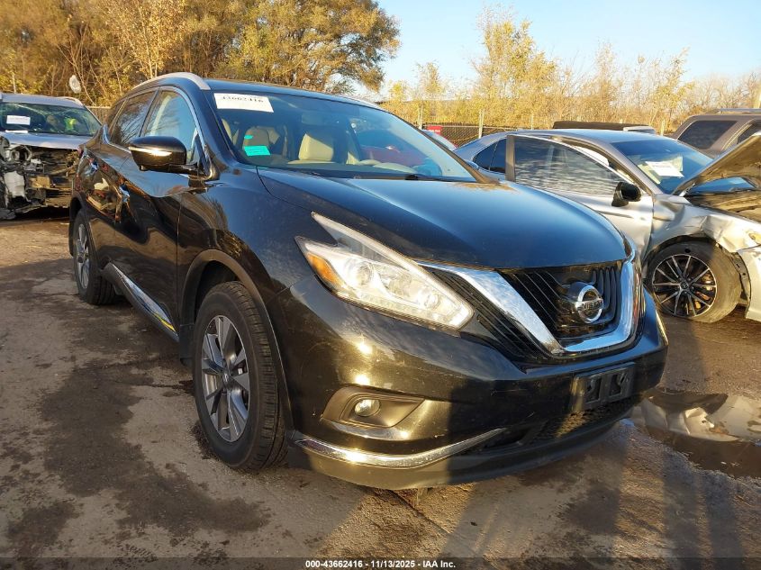 2015 NISSAN MURANO SL - 5N1AZ2MG8FN202802