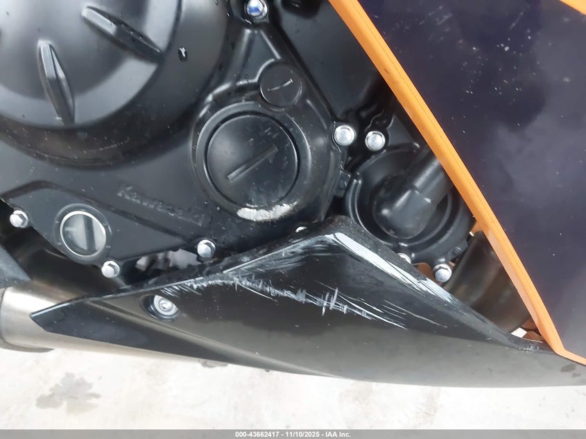 2025 Kawasaki Ex650 P VIN: ML5EXEP17SDAF2226 Lot: 43662417