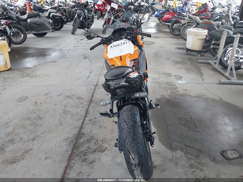 2025 Kawasaki Ex650 P VIN: ML5EXEP17SDAF2226 Lot: 43662417