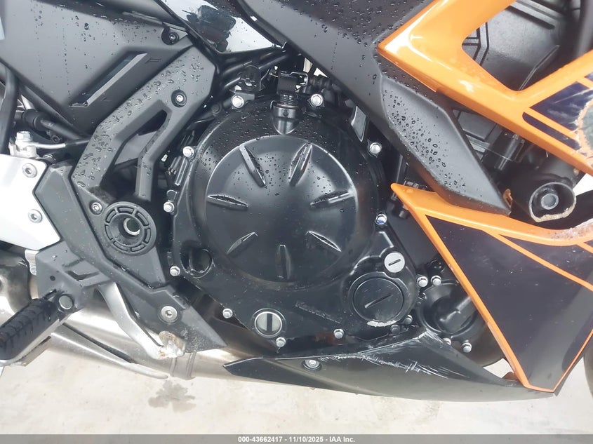 2025 Kawasaki Ex650 P VIN: ML5EXEP17SDAF2226 Lot: 43662417