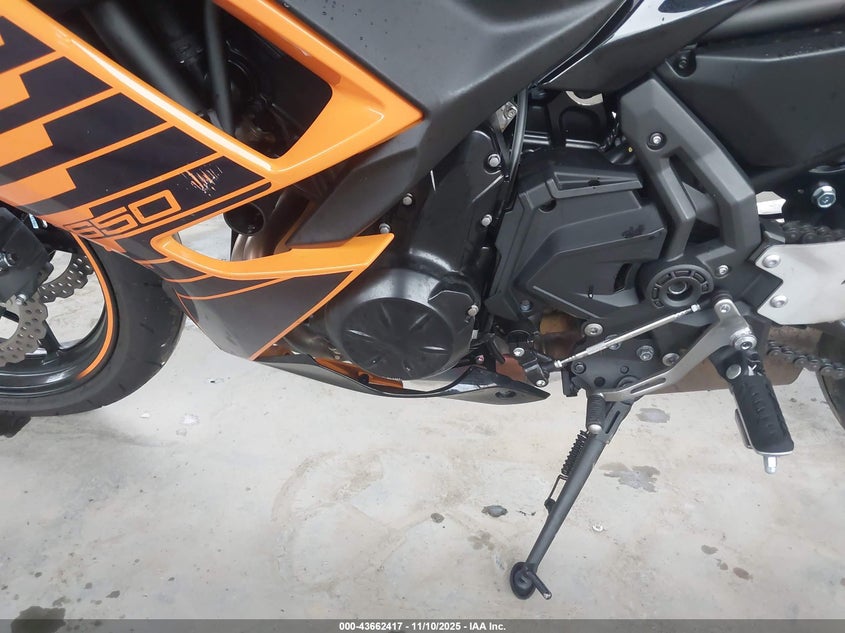 2025 Kawasaki Ex650 P VIN: ML5EXEP17SDAF2226 Lot: 43662417