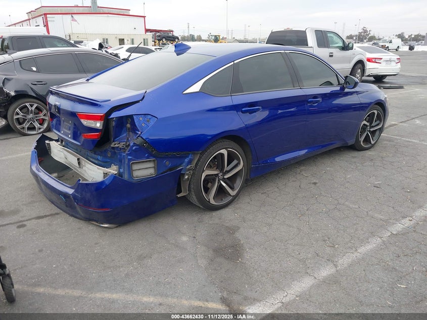 1HGCV1F37JA222568 2018 HONDA ACCORD photo no. 4