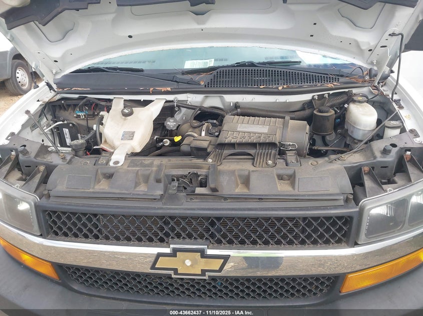 2020 Chevrolet Express Cargo Rwd 2500 Regular Wheelbase Wt VIN: 1GCWGAFG2L1202854 Lot: 43662437