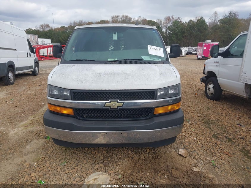2020 Chevrolet Express Cargo Rwd 2500 Regular Wheelbase Wt VIN: 1GCWGAFG2L1202854 Lot: 43662437