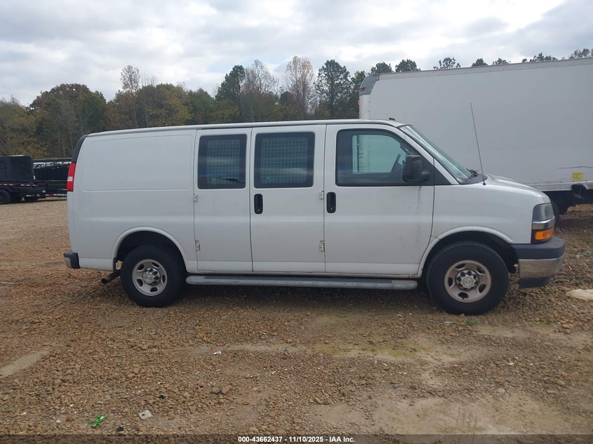 2020 Chevrolet Express Cargo Rwd 2500 Regular Wheelbase Wt VIN: 1GCWGAFG2L1202854 Lot: 43662437