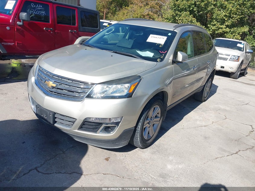 1GNKRJKD8DJ132547 2013 CHEVROLET TRAVERSE photo no. 2